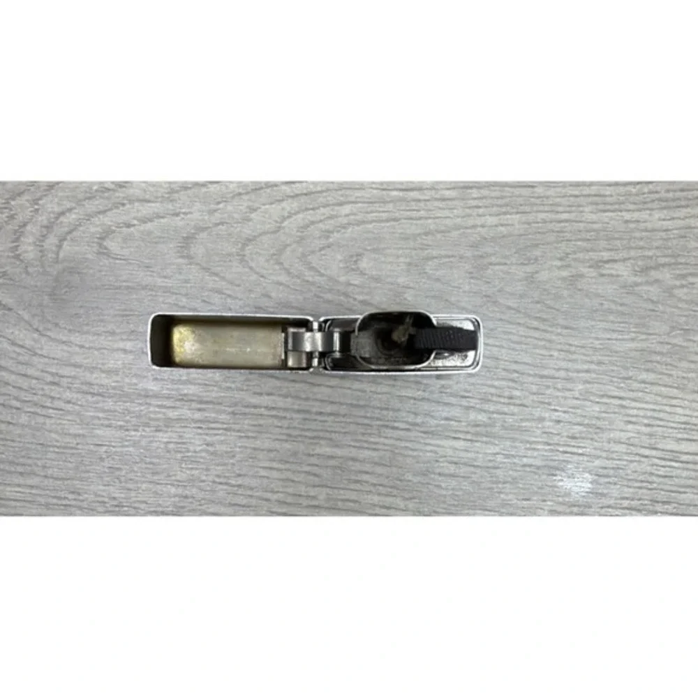 Engraved Zippo Windproof Lighter Chrome Silver Tone Polished  SPARKS Made In USA